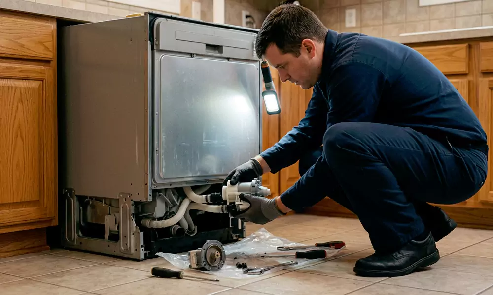 Dishwasher Pump Replacement in Coronado, CA