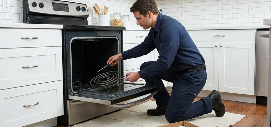 Oven Lower Heating Element Replacement in Coronado